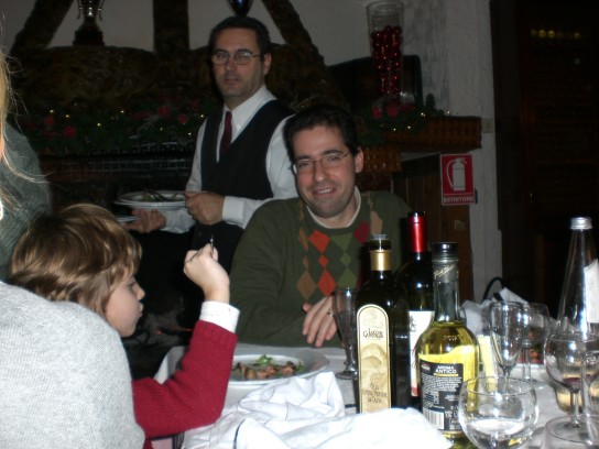 Pranzo Santo Stefano Magra dicembre 2007