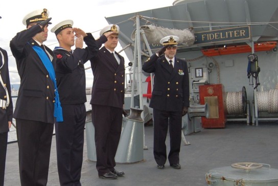 A bordo di Nave Urania