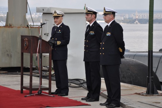 Cerimonia di chiusura del Comando Gruppo Sommergibili