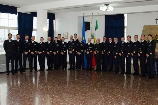 Cerimonia di chiusura della 262^ Sessione di Scuola Comando Navale