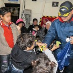 Nave Foscari in operazione