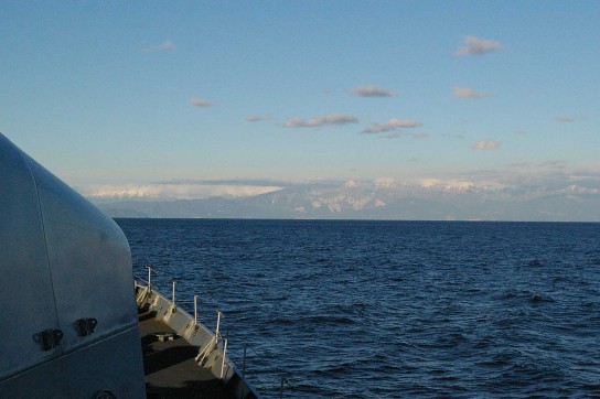 Nave Bersagliere riprende il mare