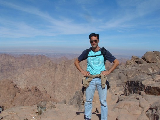 scarpinata sul monte Sinai