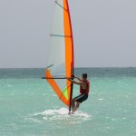 in windsurf a Zanzibar