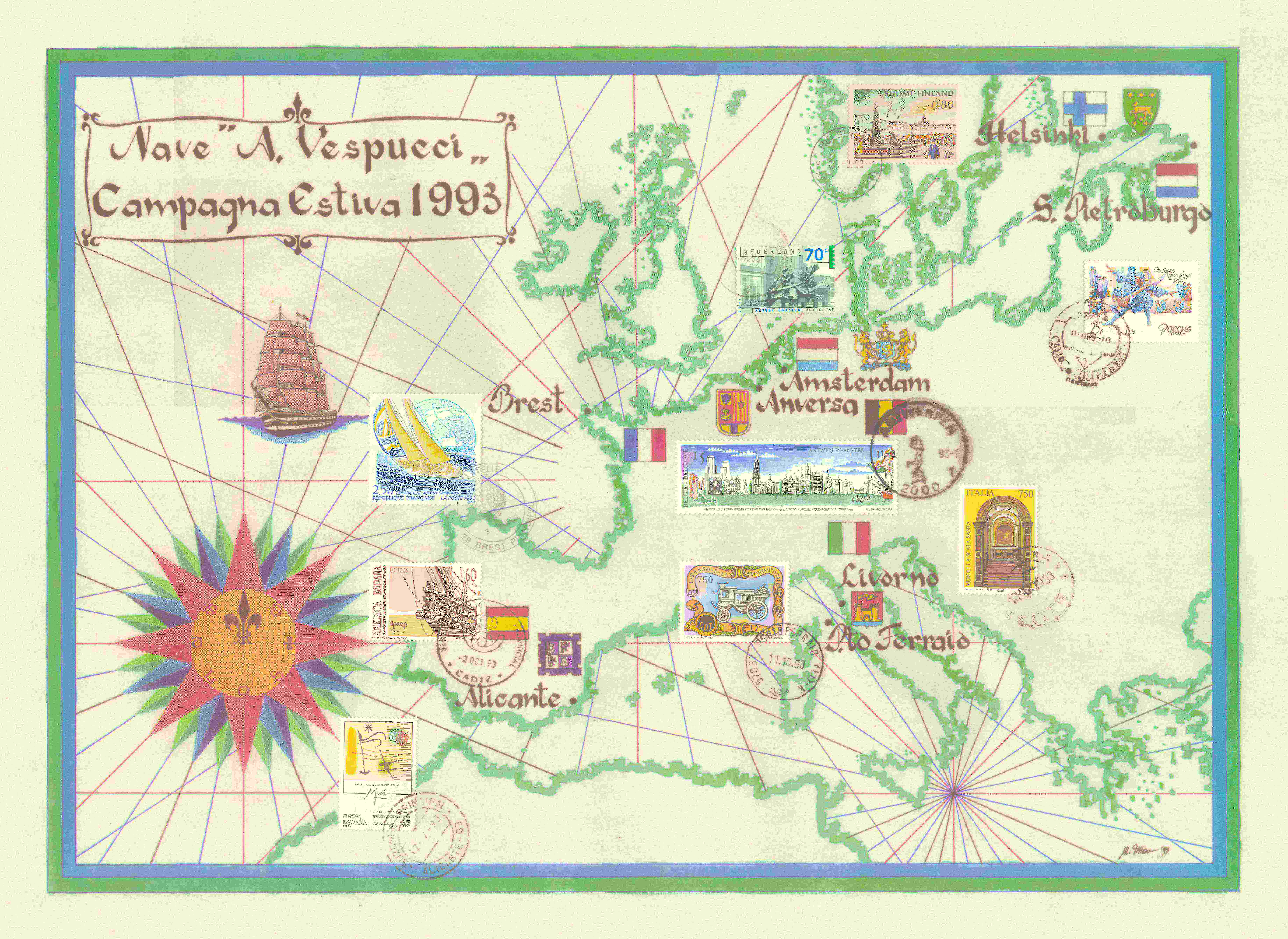 Pergamena del Vespucci 1993