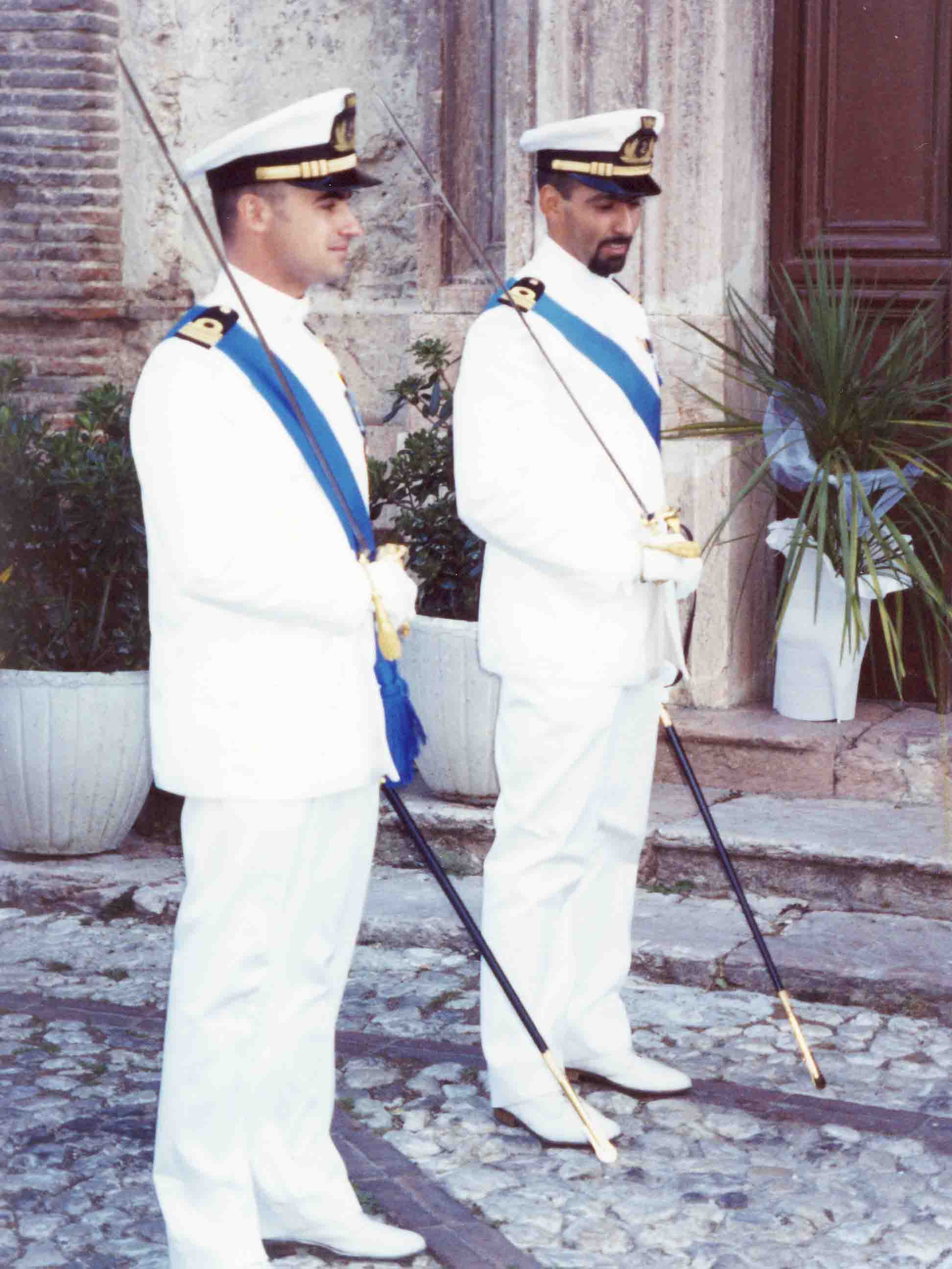 Marco e Mario di picchetto...