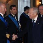 Salvatore Coppola riceve la decorazione dell'Ordine Militare d'Italia