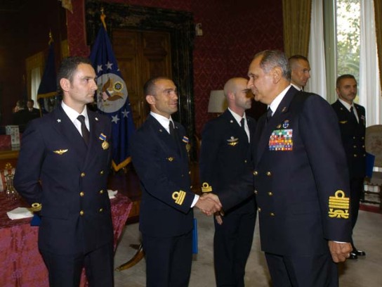 Marco Rebeggiani riceve l'Air Medal